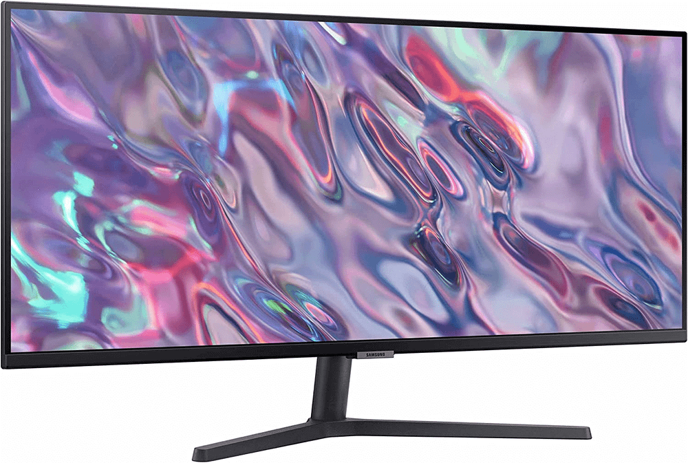 Монитор 34" SAMSUNG LS34C500GAIXCI VA 3440x1440 100Hz 5мс 300 кд/м2 1800R 2xHDMI DP LS34C500GAIXCI