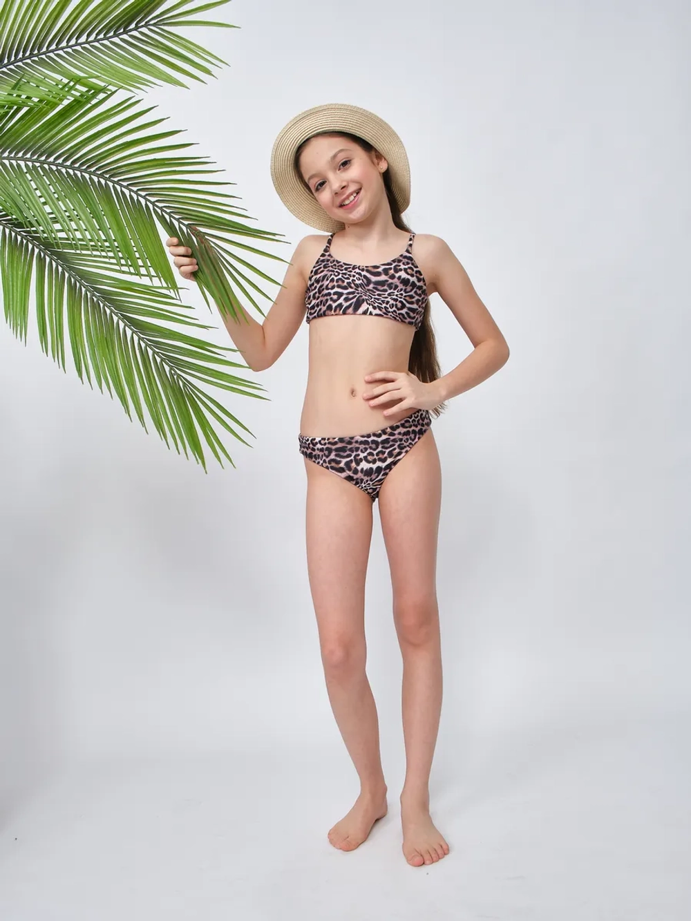 купальник раздельный с топом для бассейна