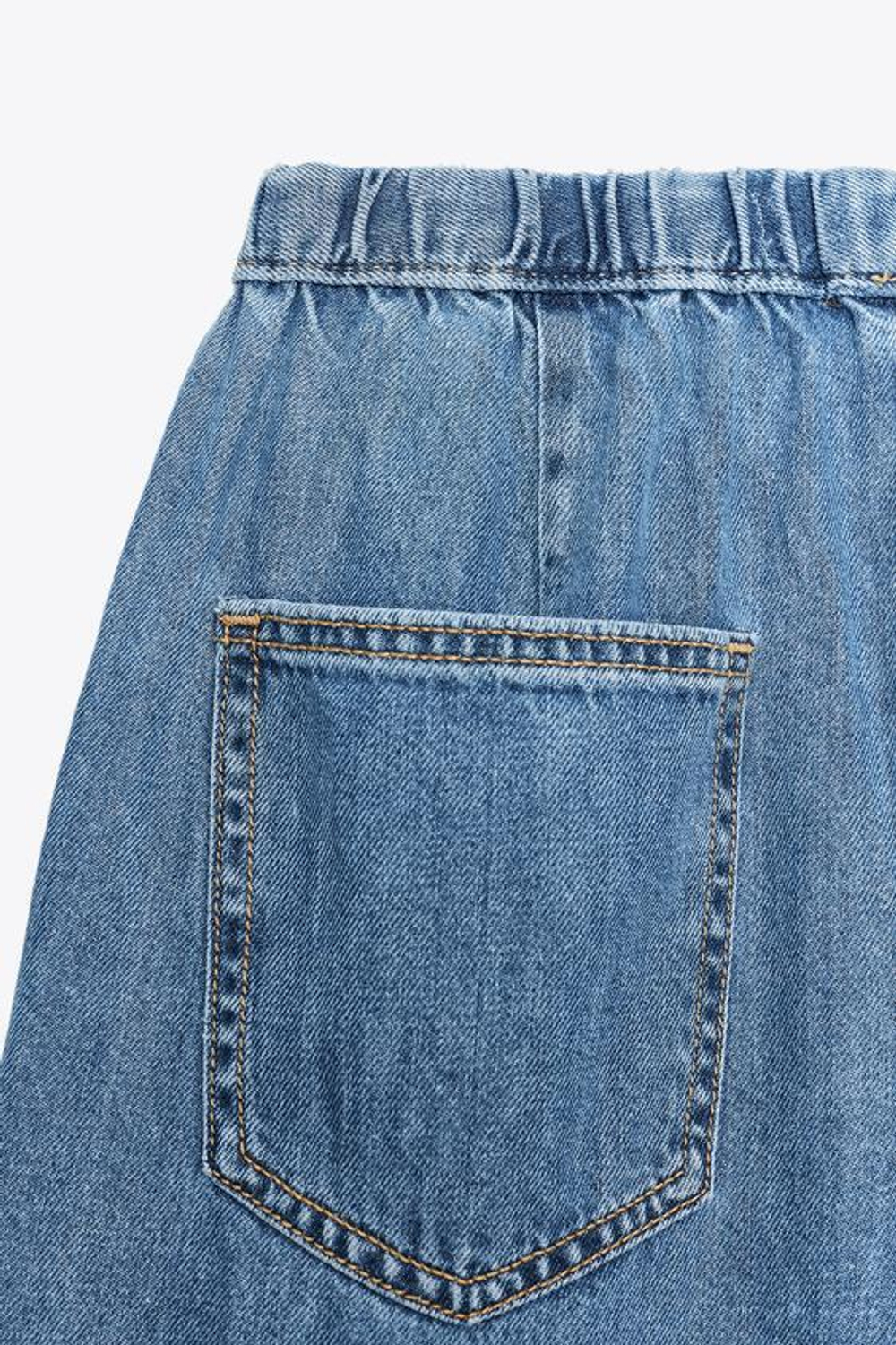 ZARA ДЖИНСЫ-ДЖОГГЕРЫ Z1975 WIDE LEG, ВЫЦВЕТШИЙ СИНИЙ