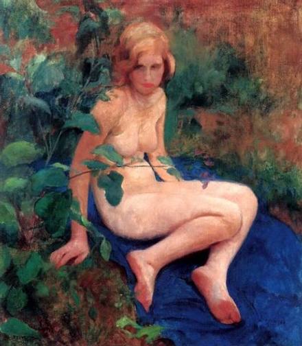 Agost Benkhard (1882-1961) - эротическое искусство венгерского художника Агоста Бенкхарда