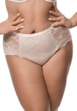 Трусики-слипы Ksenia с высокой линией талии (Размер: XXL) (Цвет: кремовый)