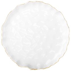 НАБОР ТАРЕЛОК ОБЕДЕННЫХ LEFARD "CHARM" 2 ШТ., 26,5*3 СМ (С ЗОЛОТОЙ ЛИНИЕЙ)