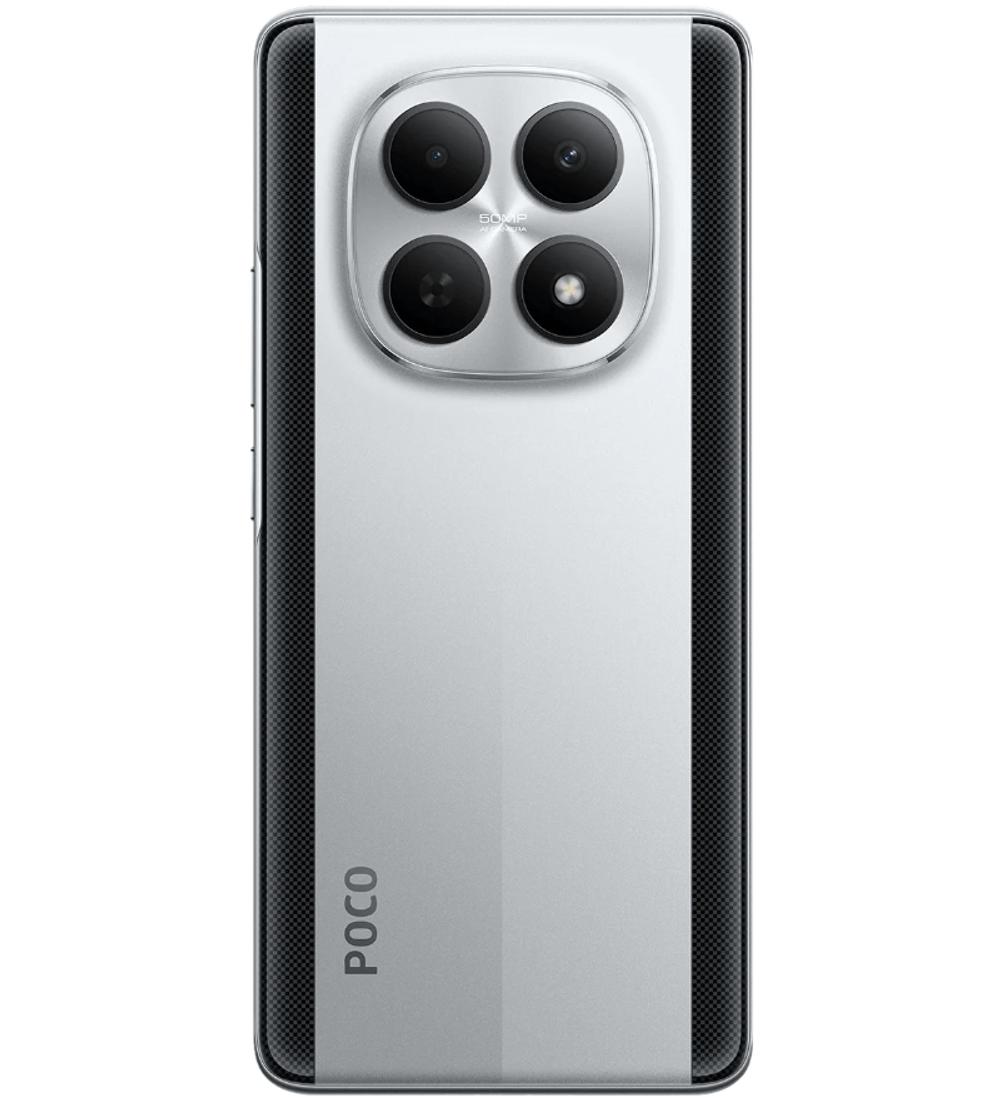 Смартфон Xiaomi POCO M8 12/512Gb Серебристый