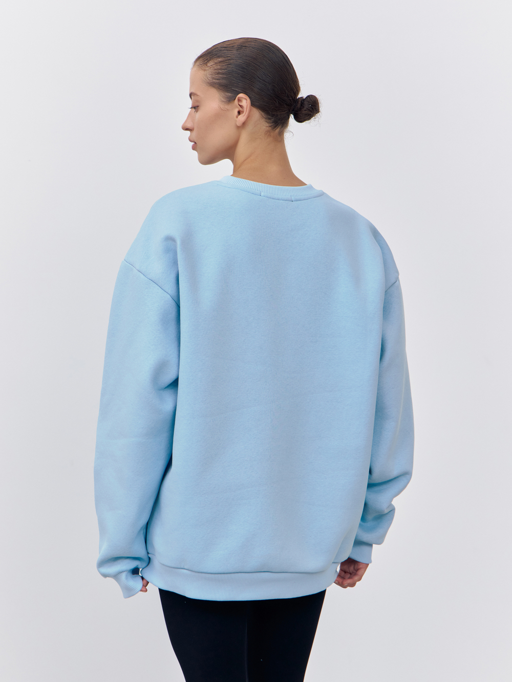 Свитшот (с начесом) Голубой