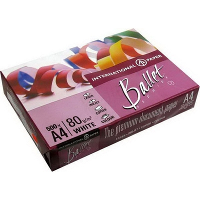 Бумага офисная "Ballet Premier", 500 листов, формат А4