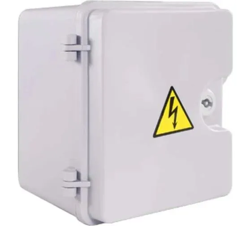 Щит пластиковый с монтажной панелью ЩМПпл 200х175х135мм глухая дверь IP65