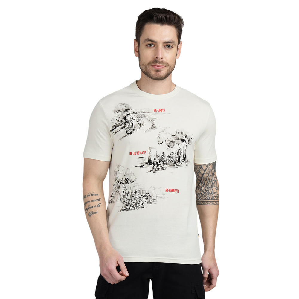 Футболка Royal Enfield Breakfast Ride T Shirt
