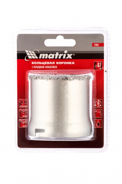 Кольцевая коронка с карбидным напылением, 67 мм Matrix