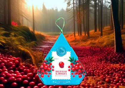 Цукаты «Фабрика Сибири» клюква вяленая