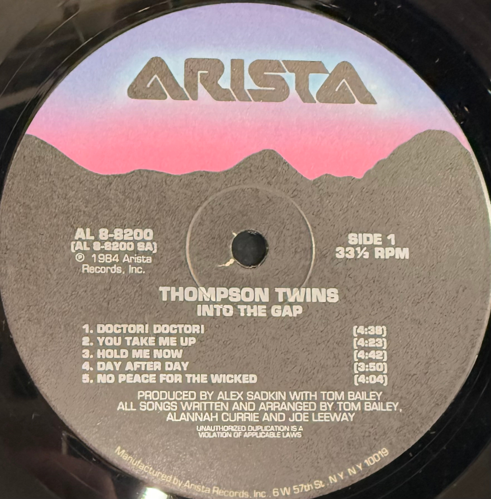 Виниловая пластинка Thompson Twins ‎– Into The Gap LP
