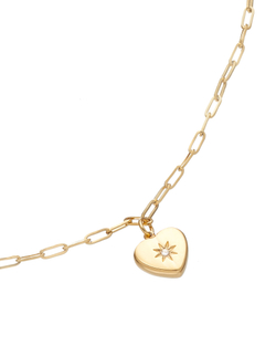 Подвеска металлическое сердце, золото – купить за 2 500 ₽ | TREASURE STORE
