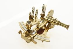 Nautical Морской секстант в деревянном футляре