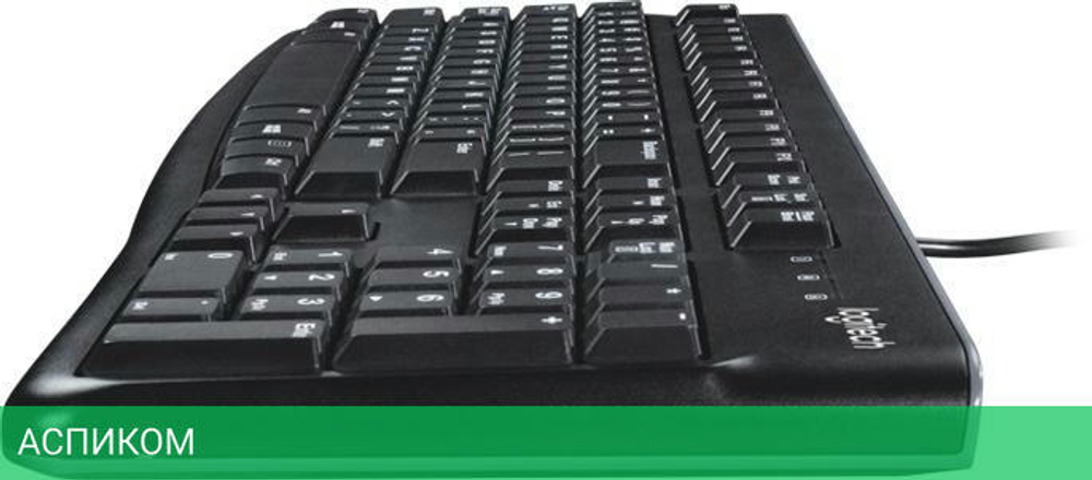 Клавиатура Logitech Compact Keyboard K120 нет кириллицы (920-002583)