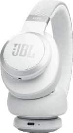 Беспроводные наушники JBL Live 770NC, mini 3.5 мм, Bluetooth, белый