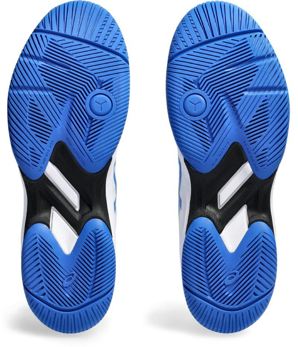 Мужские кроссовки теннисные Asics Gel-Game 9 - white/tuna blue