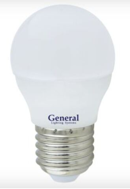 Светодиодная лампа General Lighting Systems Шарик G45F-12W-E27-6500K 641117