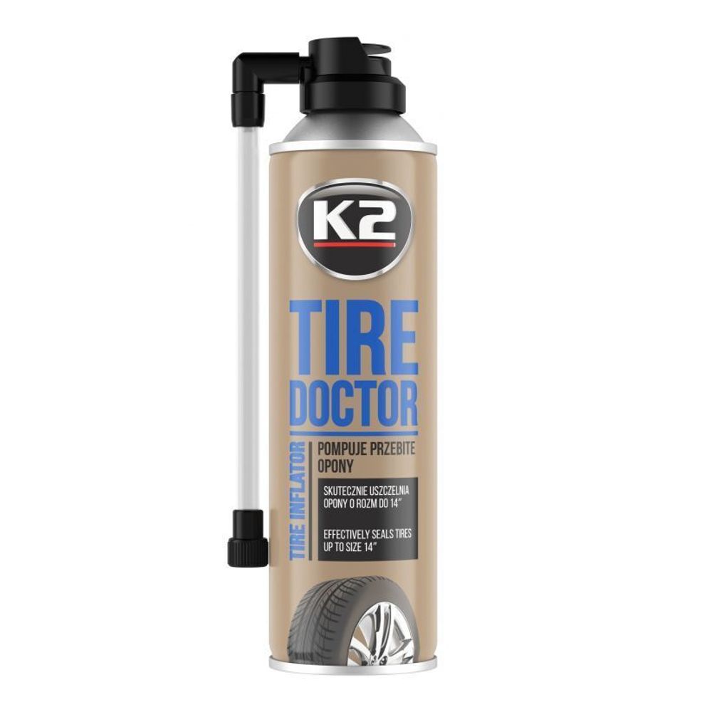 ГЕРМЕТИК ДЛЯ ШИН К2 TIRE DOCTOR 500 ML