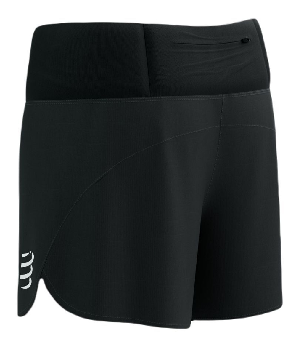 Женские теннисные шорты Compressport Performance - Black