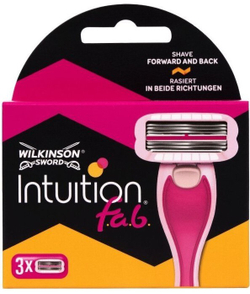 Wilkinson Sword кассеты women Lady Intuition FAB 3 шт