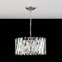 Citilux Ингвар CL334261 Люстра подвесная хрустальная Хром