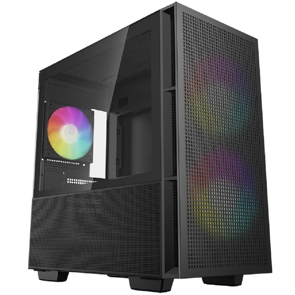 Корпус для компьютера Корпус ПК без блока питания/ Deepcool Case CH360 Digital Black