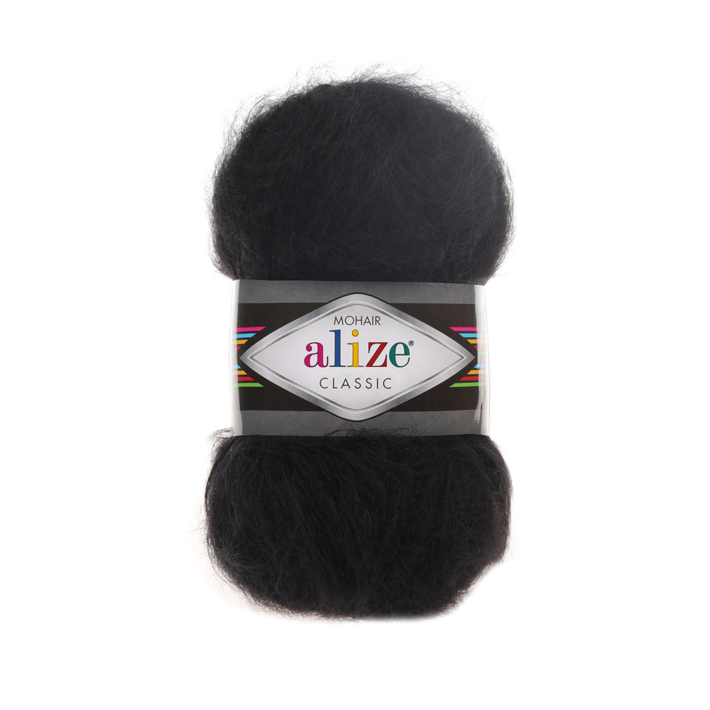 Пряжа Аlize Mohair Classik New (Мохер Классик Нью), 1 моток, 100 гр, 200м.