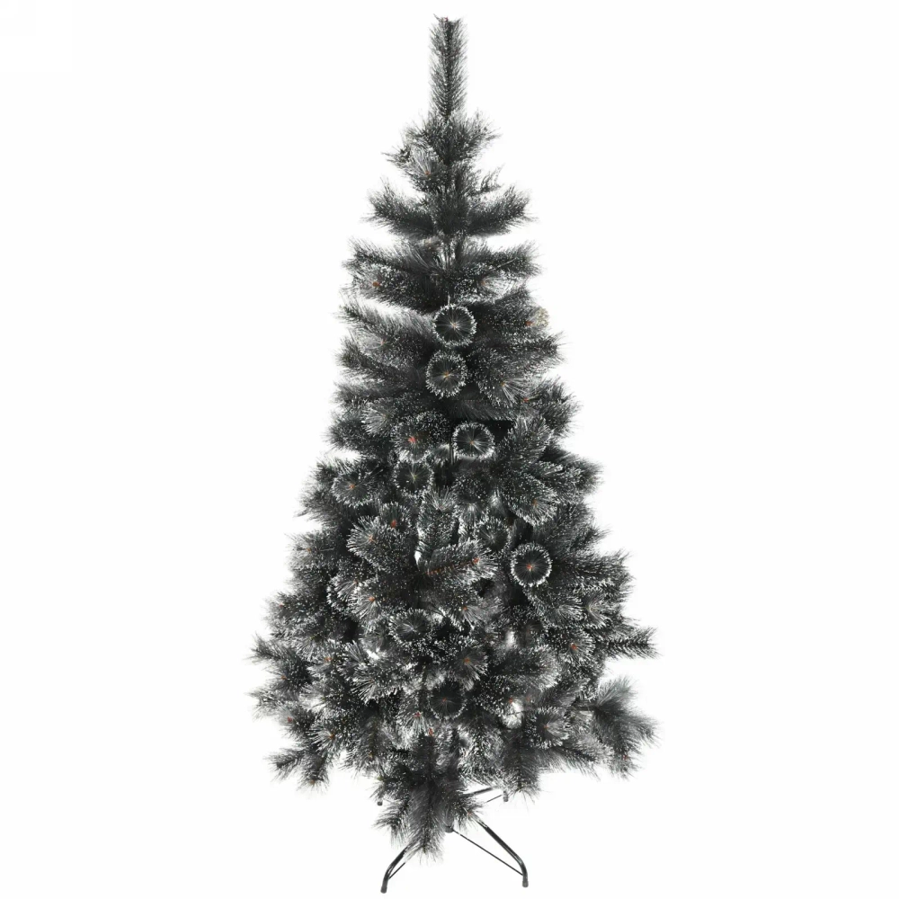 Ёлка «Звездная пыль» 210 см, леска темный иней (380 веток)