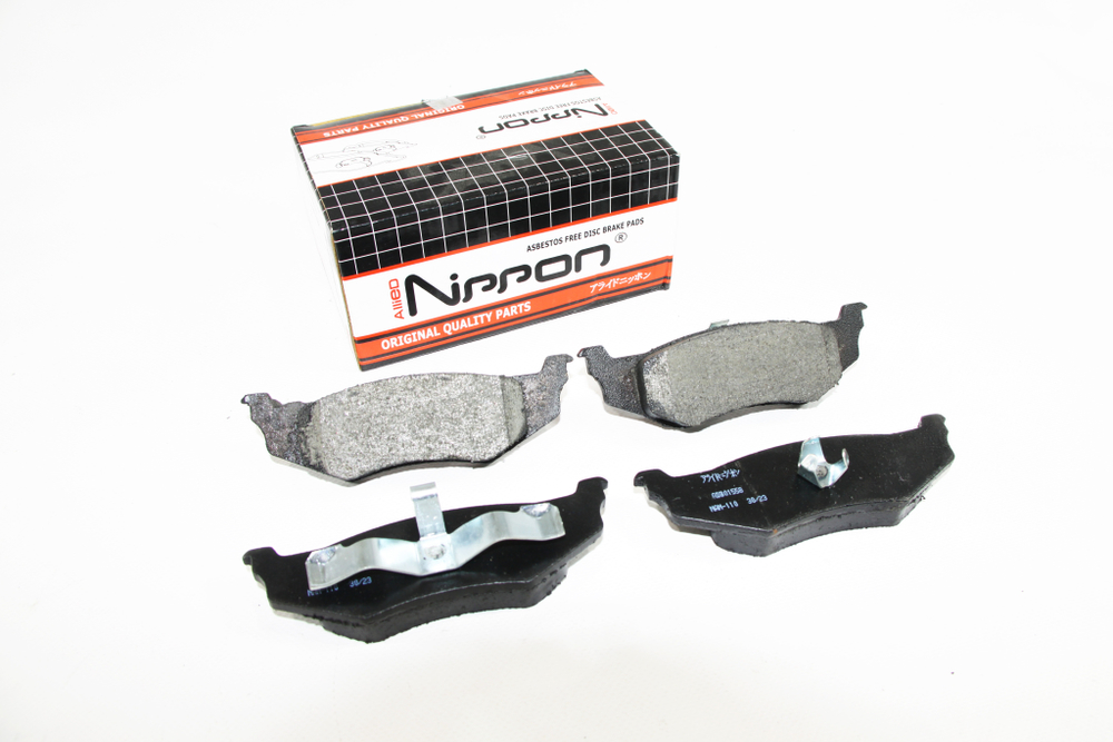 Колодка дискового тормоза а/м VOLGA Sebring (CHRYSLER) задняя (к-т 4 шт.) (кат 05011631AA, 0586567AA, WVA 23561) NIPPON