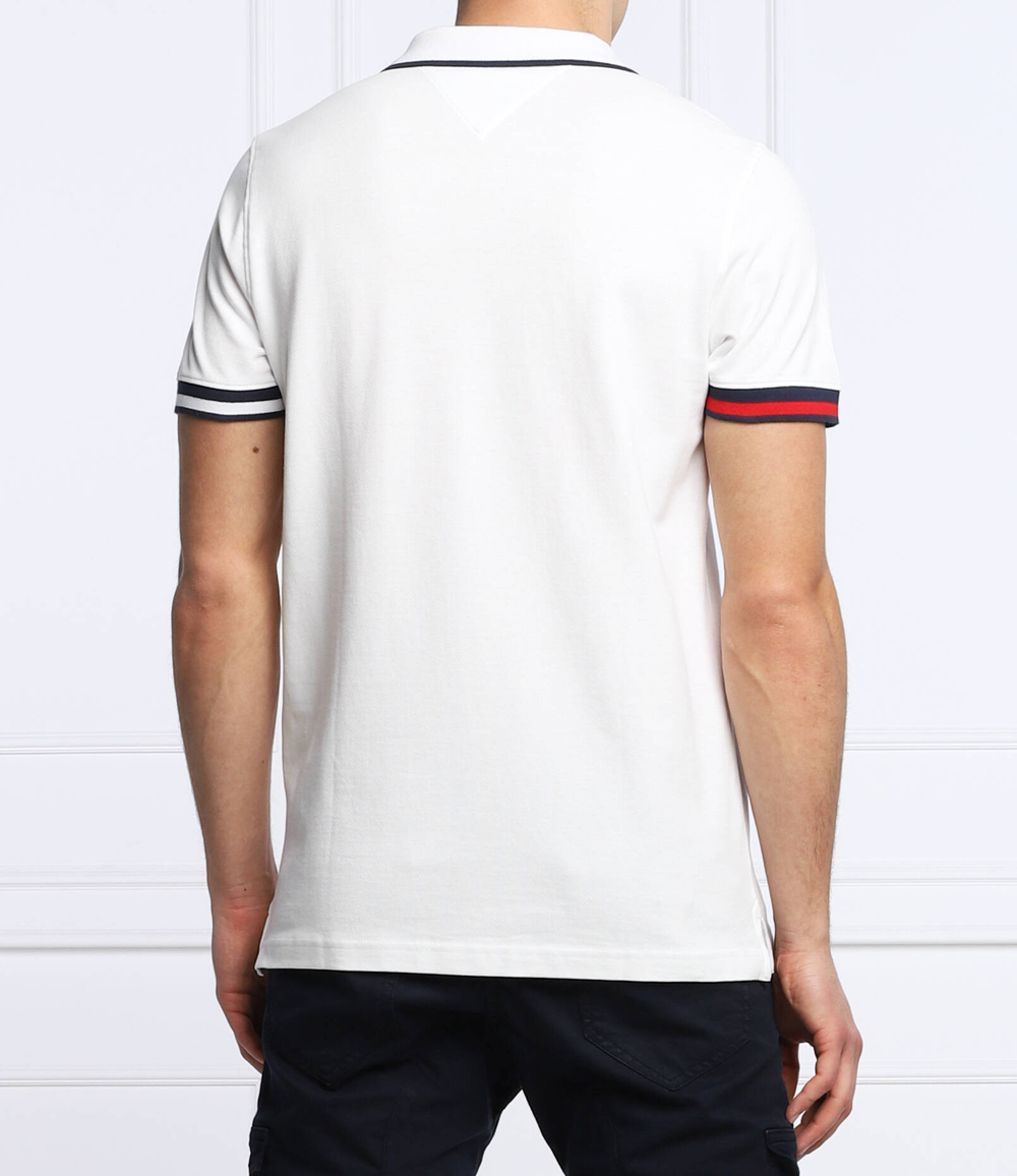 поло Tommy Jeans - белый(DM0DM12963)