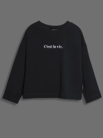 Летний костюм для девочки, лонгслив и юбка