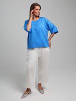 Блузка Летний драйв-2 Виотекс ГОЛУБОЙ