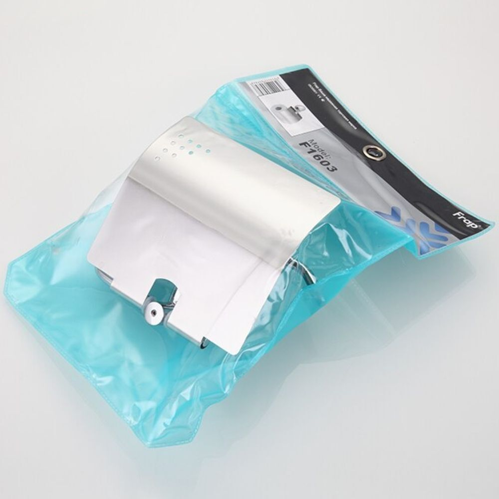 Держатель для туалетной бумаги, мет-л, хром, Frap, F1603