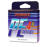 Шнур Dunaev Braid PE X4 150м 0.10мм 3.8кг Тёмно-Зелёный 1шт
