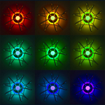 Citilux Джемини Смарт CL229A151E RGB Умная люстра Хром