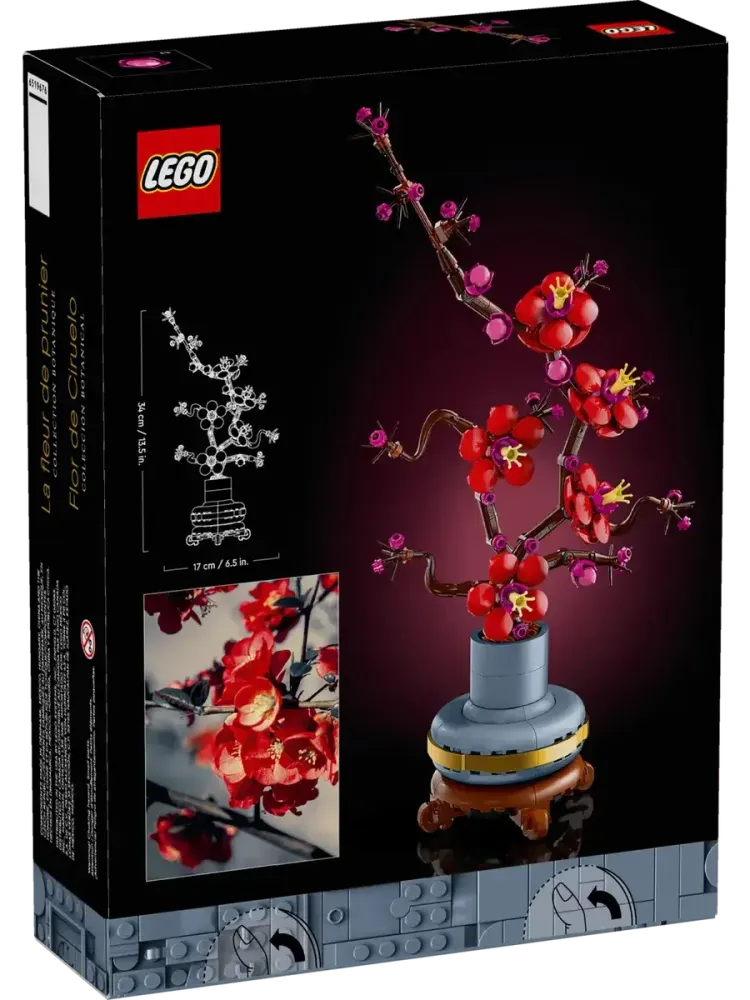 Конструктор для взрослых Botanicals 10369 Цветущая слива