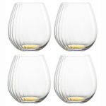 Набор бокалов для вина alice, 610 мл, золотистые, 4 шт.