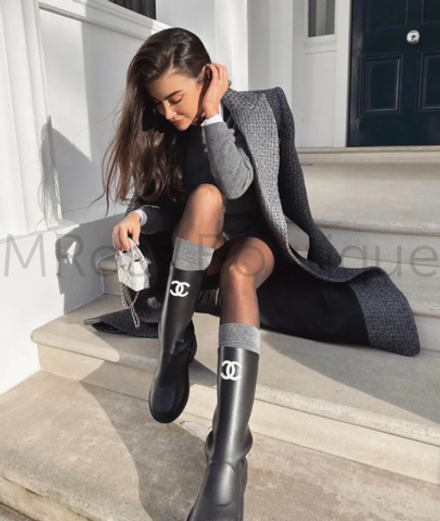 Резиновые сапоги Chanel