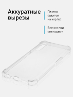 Чехол ROSCO для realme XT;realme X2 оптом (арт. RM-XT-HARD-TPU-TRANSPARENT)