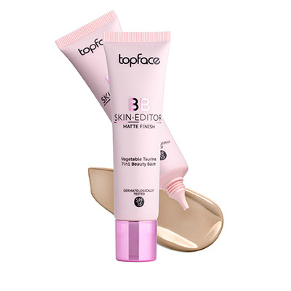 TopFace. Тональный крем "BB Skin Editor Matte Finish" PT462