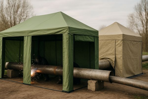 Осенняя акция! Палатки сварщика дешевле на 5%