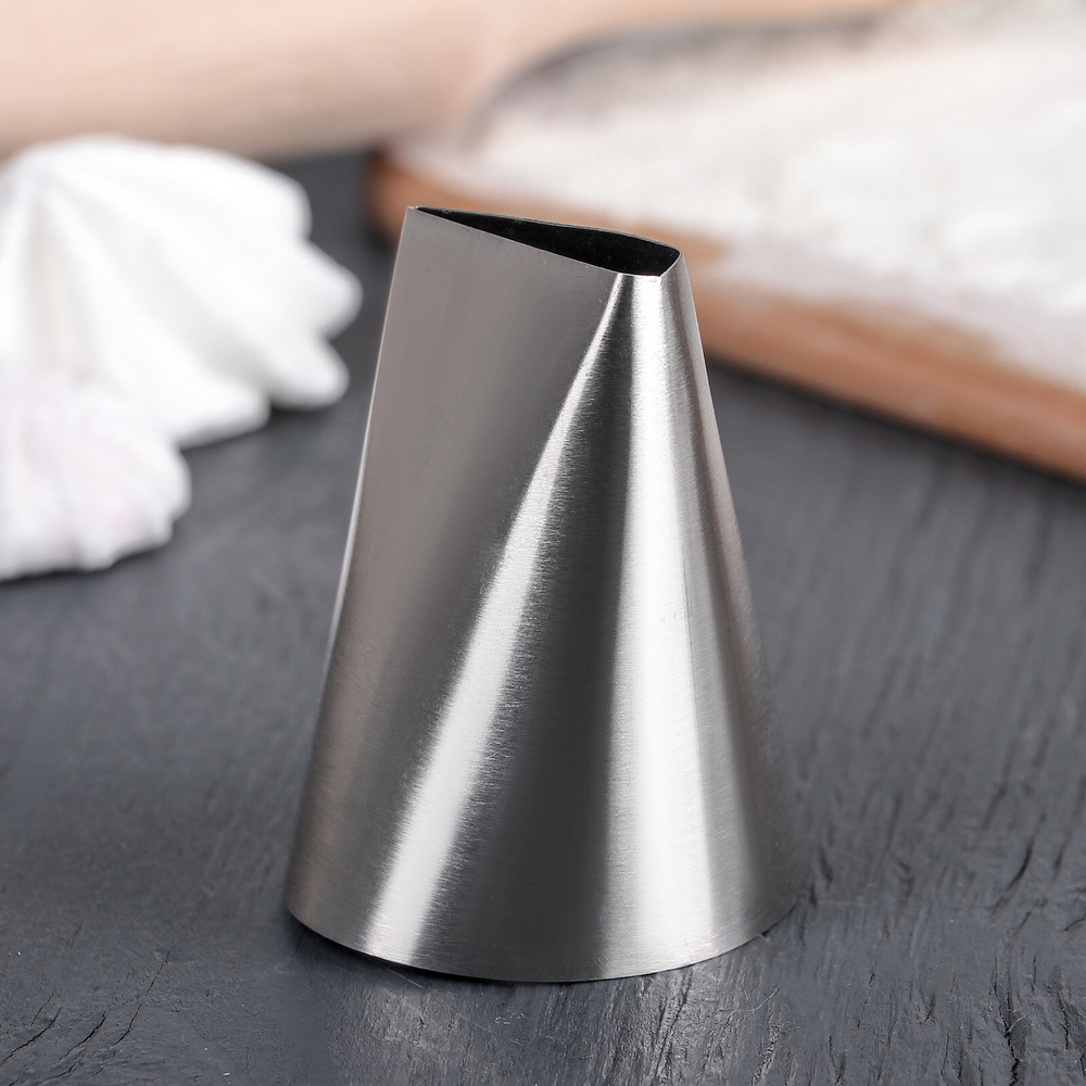 Насадка кондитерская «Роза», d=5 см, выход 3,5 см, нержавеющая сталь