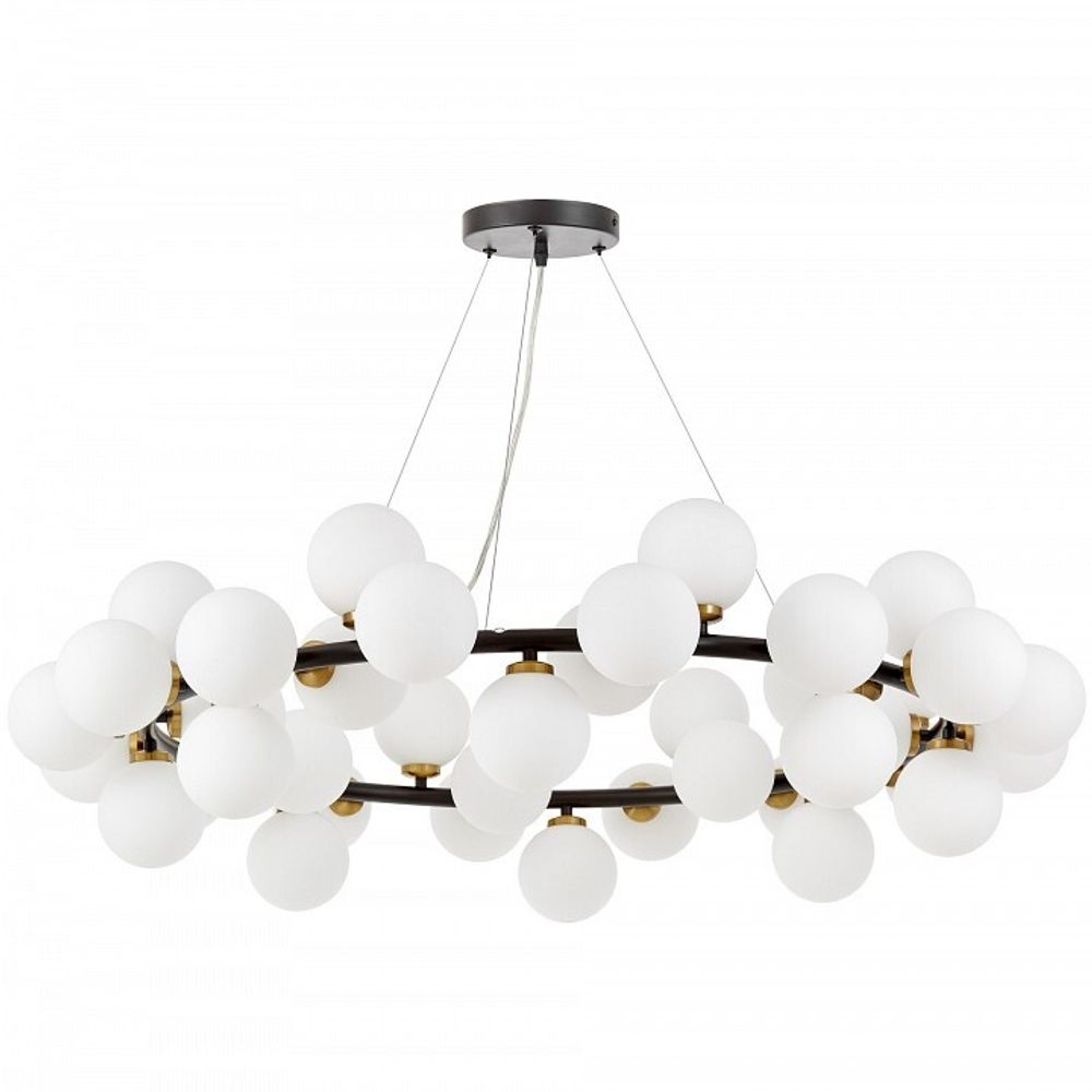 Подвесная люстра LUMINA DECO MARSIADA LDP 6033-40 BK+MD