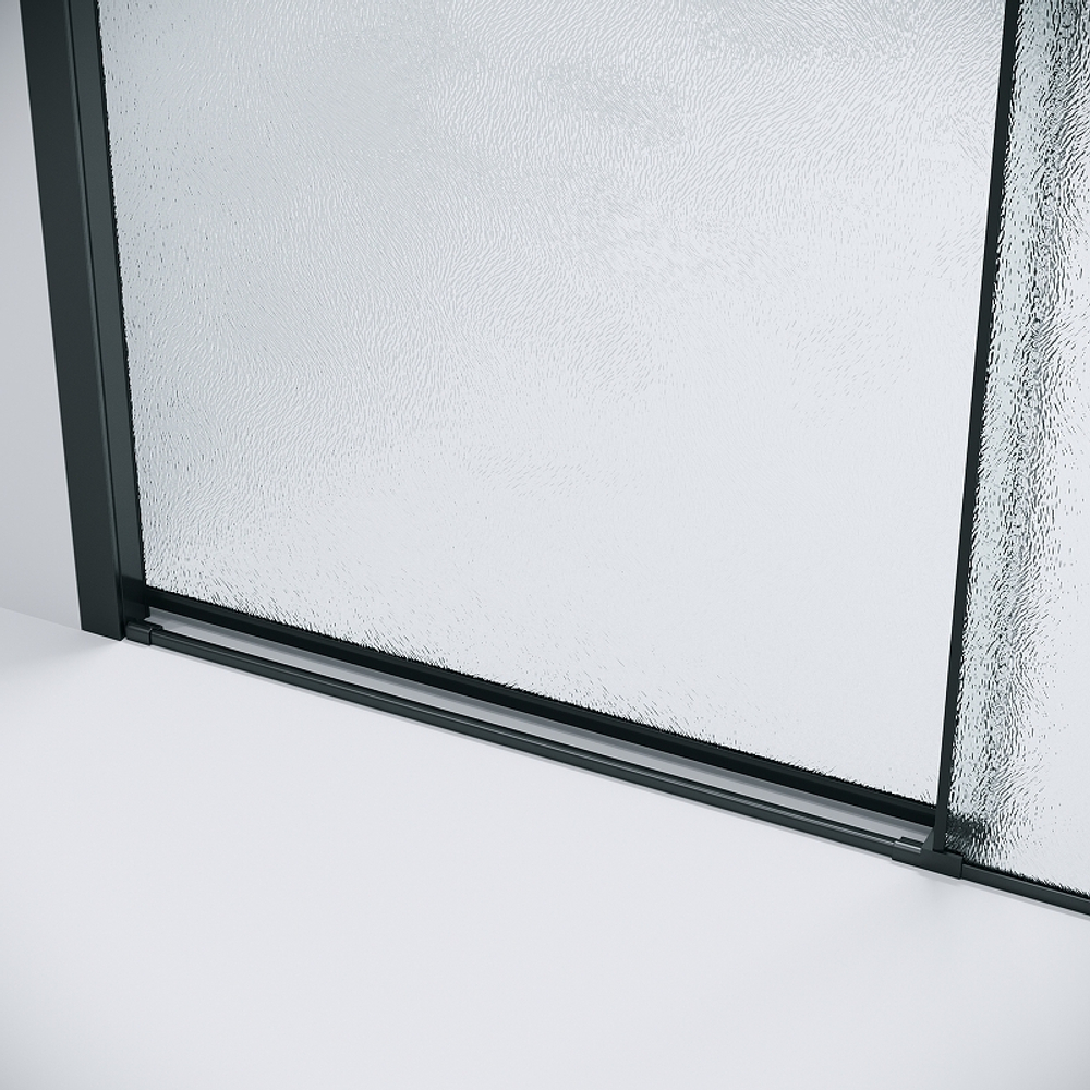Душевой уголок Grossman Style 110х80 120.K33.05.1180.21.02 профиль Черный матовый стекло шиншилла