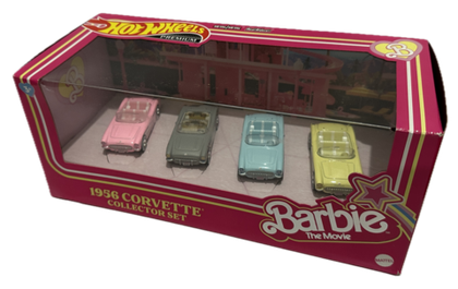 Hot Wheels | Premium | Barbie: The Movie | 1956 Corvette Collector Set (2023)