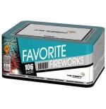 Батарея салютов Favorite (MC140) — 106 залпов, купить новогодний салют