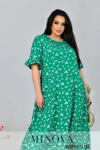 Платье 1704-зеленый Minova