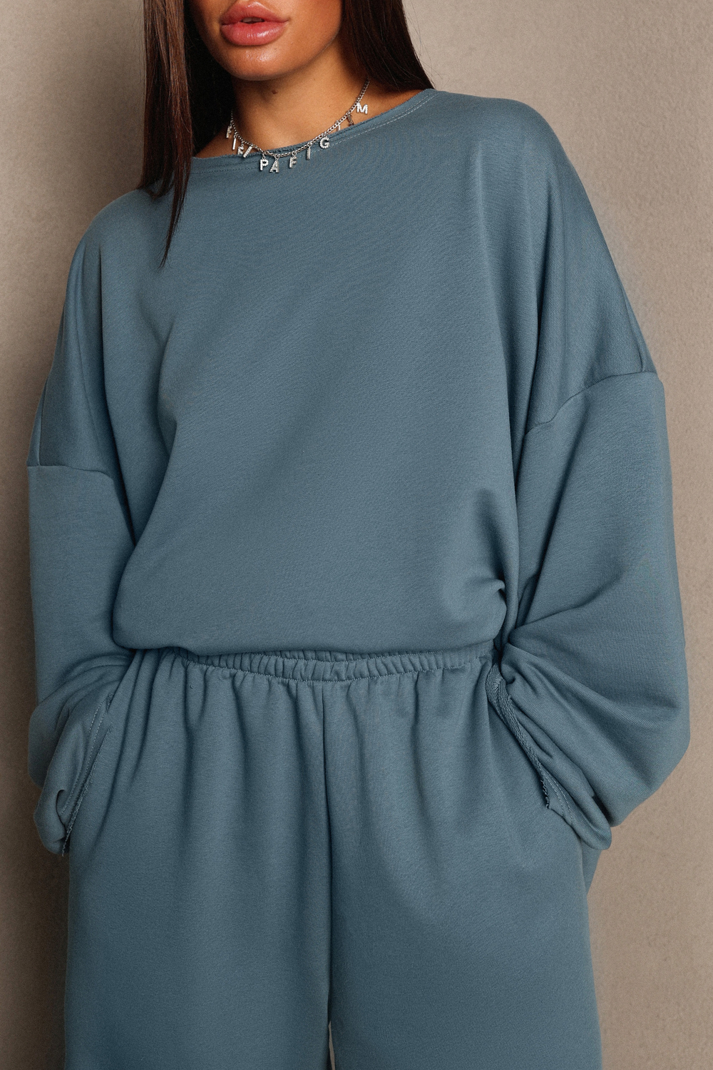 Свитшот из футера