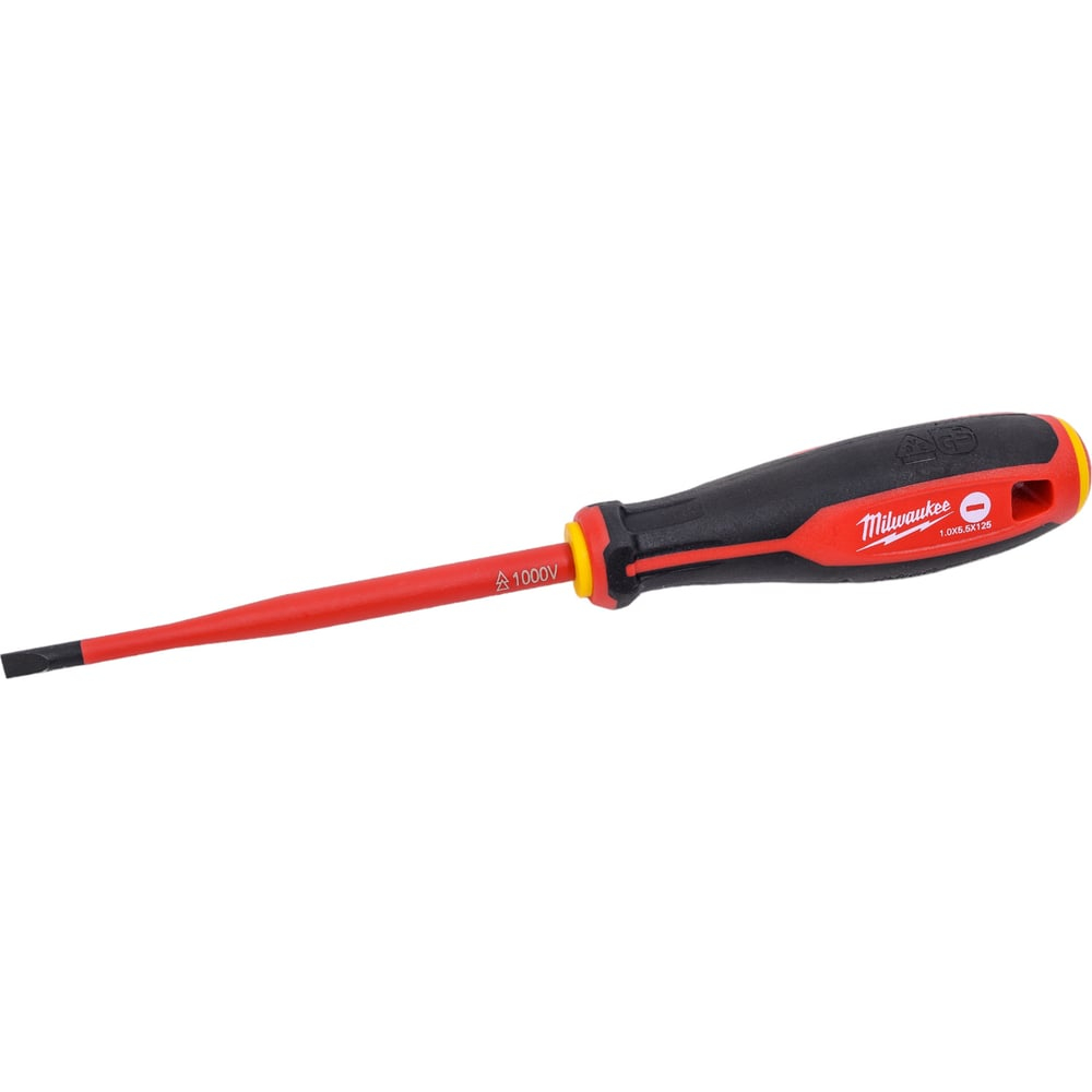 Трехгранная отвертка Milwaukee изолированная VDE SL 1.0x5.5x125 4932478716