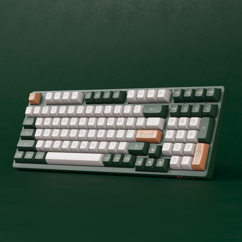 Беспроводная клавиатура AKKO 3098N RGB (Русская раскладка) TTC Gold Pink       World Tour London