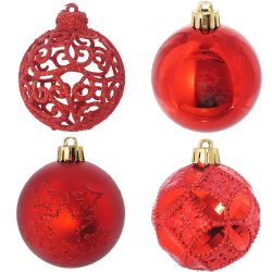 GAEM Набор из 30шт Украшение новогоднее "Шар", D 6 см, L16 W16 H31,5 см